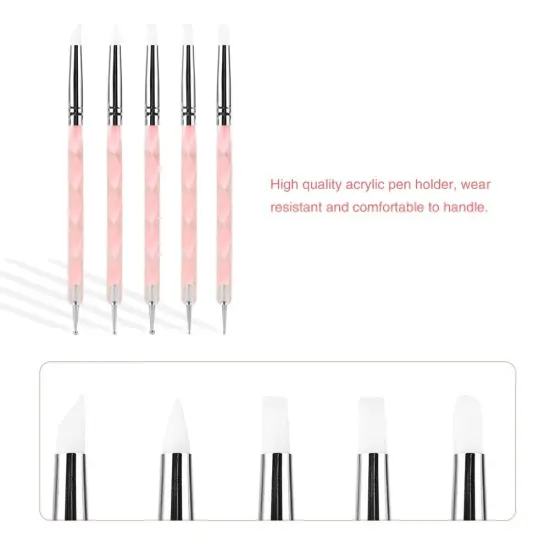 Kitcheniva Double Head Clay Sculpting Brush DIY Tool 5 Pcs {3}