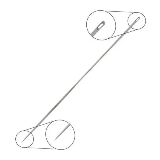 Tulip Sewline #8 Japanese Milliners Beading Needles Straw, 6pcs {3}