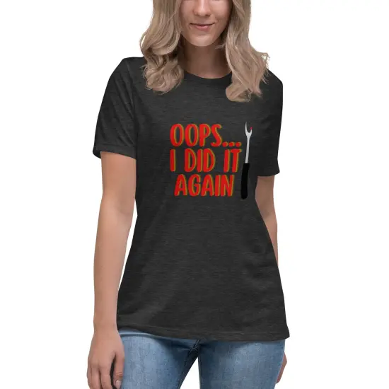Oops! Women's Relaxed T-Shirt {3}