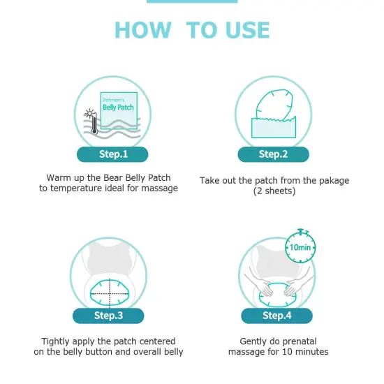 tntnmom's Bear Belly Patch (55ml x Patch 7EA) {4}