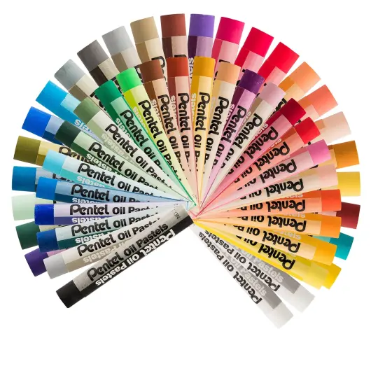 Oil Pastels 50/P kg-Assorted Colors {1}