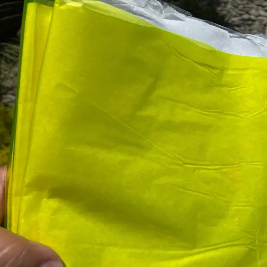 Neon Yellow tinted clear Vinyl {1}