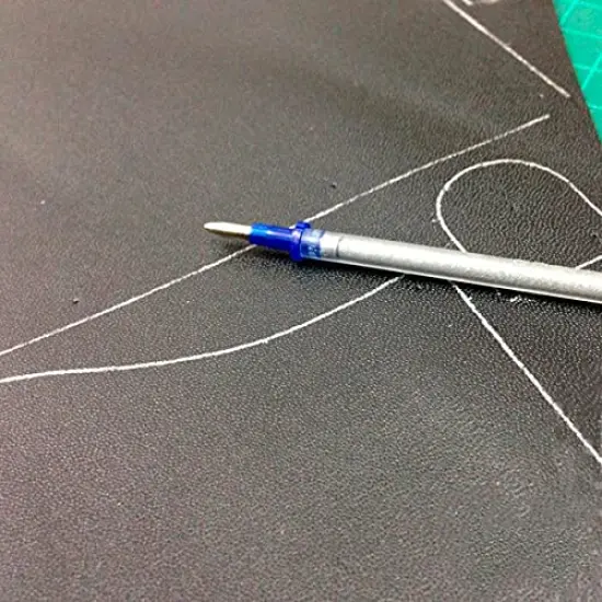 100 PCS Silver Fabric Markers for Sewing for Pencil Fabric Pens for Sewing | Refills Tailor Pencil for Quilting Ink Pen for Fabric Pencil for Cotton, Silk, Jeans, Leather {5}