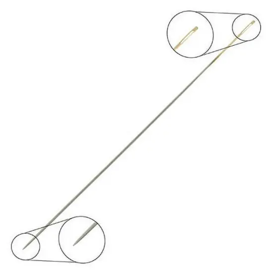 Tulip #11 Japanese Straight Beading Needles, 4pcs {3}