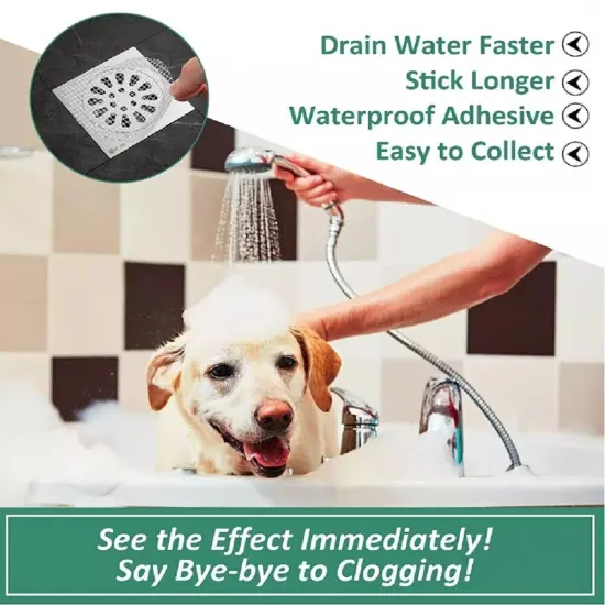 Kitcheniva Bathroom Drain Hair Catcher 25-Pcs {2}