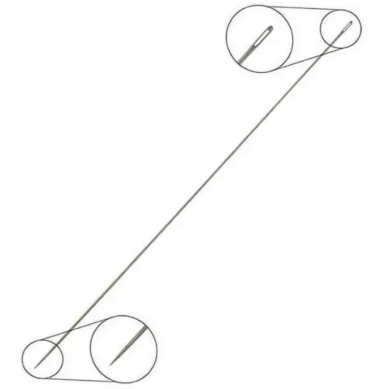 Tulip Japanese Loom Work Beading Needles, 3pcs {3}