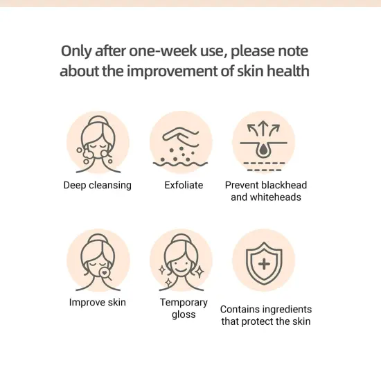 100% Viscose Facial Washcloth, Makeup Remover Cloth for Face, Excellent Deep Cleansing, German Dermatest Excellent, 6 Months Durable (6.7&rdquo;X9.4&rdquo; White/Beige) 2 sets {4}