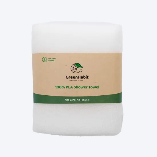 GreenHabit Sensitive Shower Cloth -Biomass (PLA100%) No plastic {1}