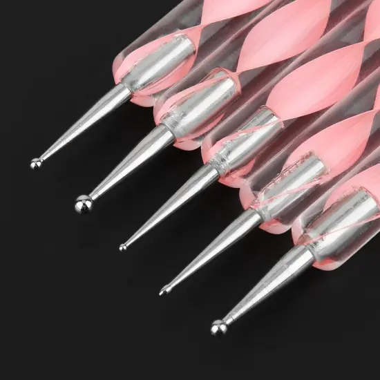 Kitcheniva Double Head Clay Sculpting Brush DIY Tool 5 Pcs {4}