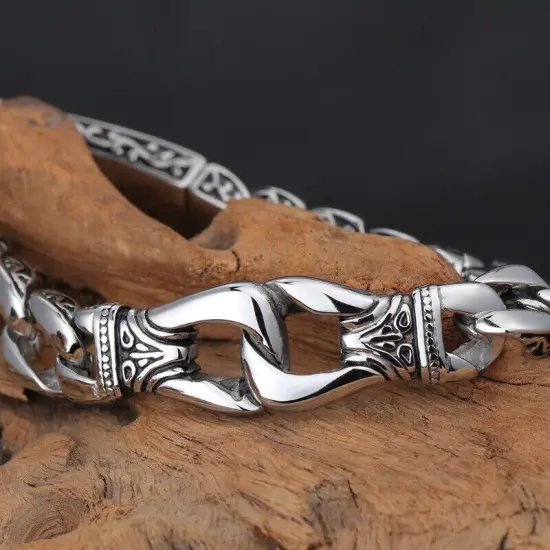 Kitcheniva Stainless Steel Chain Wristband {5}