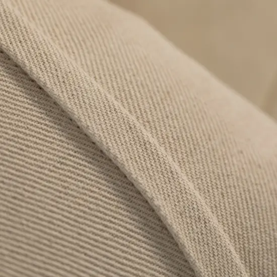 16" Handwoven Cotton Throw Pillow Cover with Embossed and Fringed Crossed line Yellow {6}