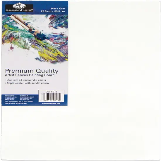 Royal Langnickel essentials(TM) Premium Canvas Board-9"x12" {1}