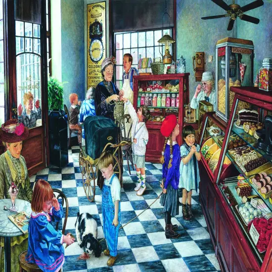 Sunsout Confectionary Shop 1000 pc Mothers Day Jigsaw Puzzle 44246 {1}