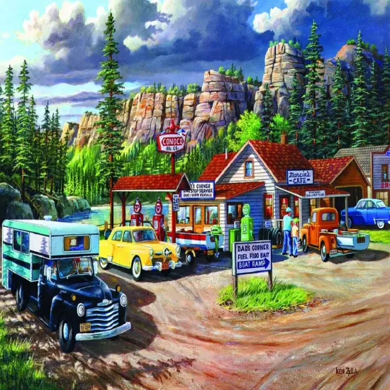 Sunsout Edge of the Heartland 550 pc Jigsaw Puzzle 39929 {1}