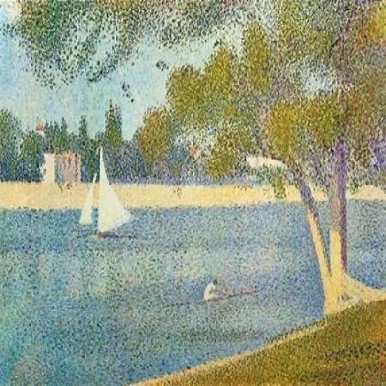 The Seine At La Grande Jatte In The Spring Poster Print byGeorges Seurat - Item # VARPDX374412 {2}