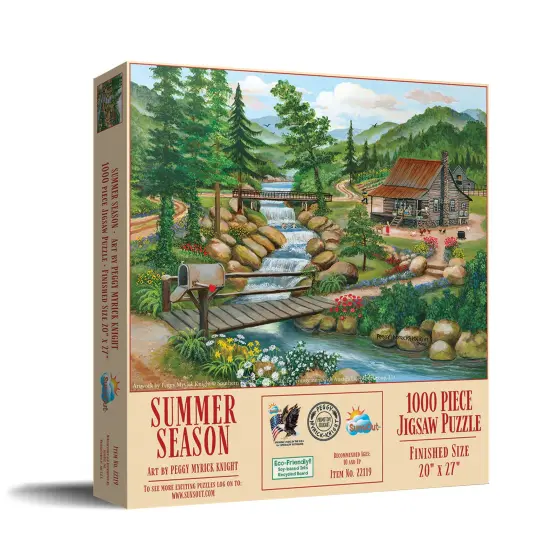 Sunsout Summer Season 1000 pc Jigsaw Puzzle 22119 {3}