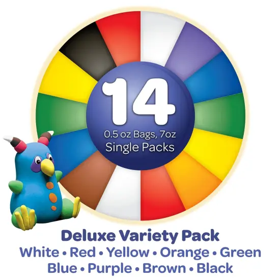 Crayola Model Magic .5oz 14/Pkg-Assorted Colors {4}