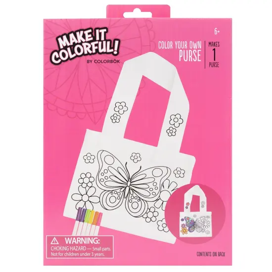 Colorbok Make It Colorful! Color Your Own Purse {1}