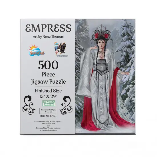 Sunsout Empress 500 pc Jigsaw Puzzle 67831 {4}