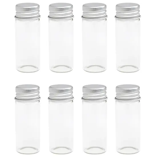 We R Storage Glass Storage Jars 8/Pkg-Large {2}