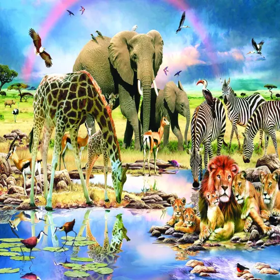 Sunsout Cradle of Life 1000 pc Large Pieces Jigsaw Puzzle 59398 {1}