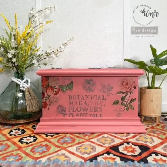 Redesign Decor Stamp-Botanical Encyclopedia 12"x12" (12 pcs) {2}