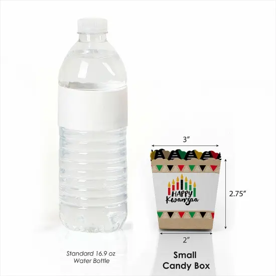 Big Dot of Happiness Happy Kwanzaa - Party Mini Favor Boxes - Party Treat Candy Boxes - Set of 12 {3}