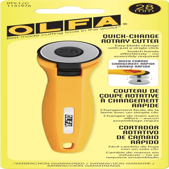 OLFA Quick-Change Rotary Cutter 28mm {1}