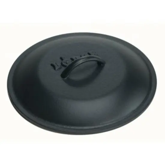 Lodge Logic Cast Iron Lid, 8.25 Inch for Kettle Size 5 {1}