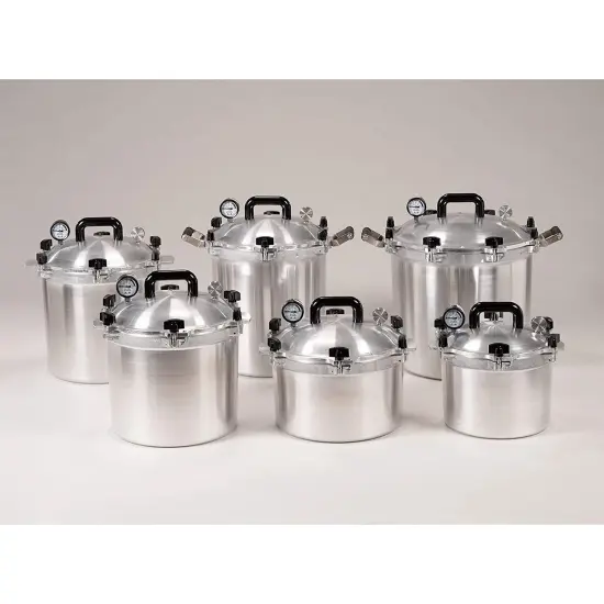 All American Pressure Cooker Canner for Home Stovetop Canning, USA Made for Gas or Electric Stoves, 10.5 quarts {7}