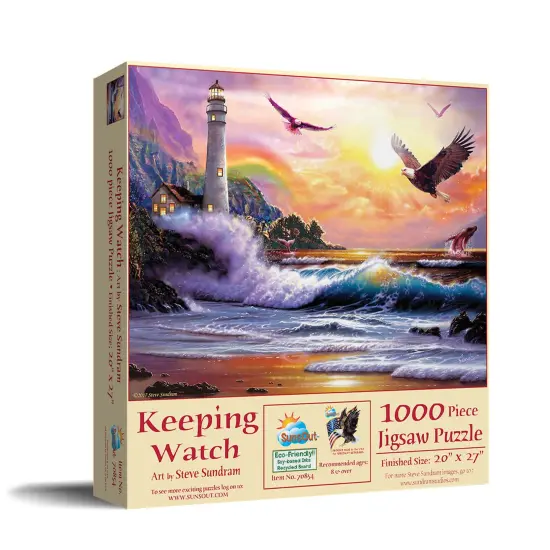 Sunsout Keeping Watch 1000 pc Jigsaw Puzzle 70854 {3}