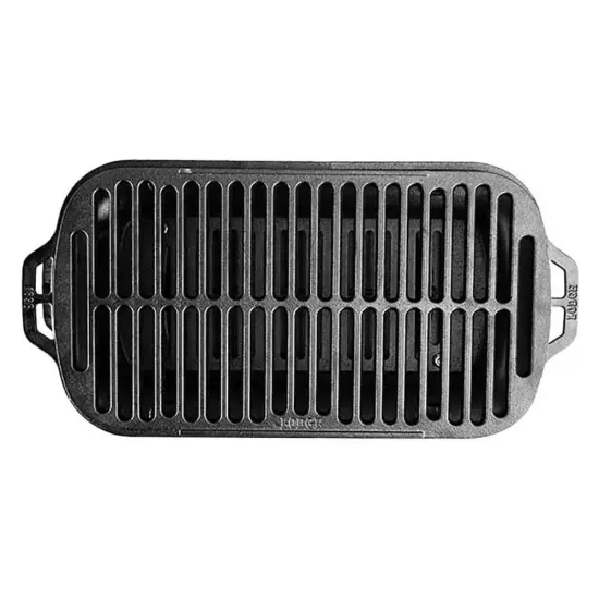 Lodge Sportsman's Pro Outdoor Grill, Portable Cast Iron Hibachi-Style, Easy Assembly and Cleanup {4}