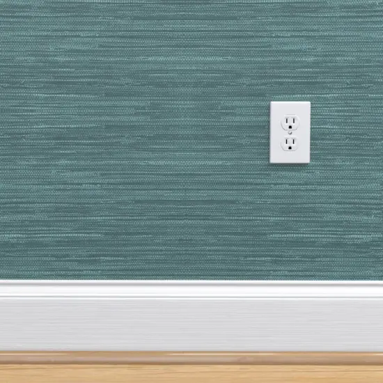 Pre-Pasted Wallpaper 2FT Wide Coastal Beach Marine Aqua Distressed Weathered Custom Pre-pasted Wallpaper by Spoonflower {4}