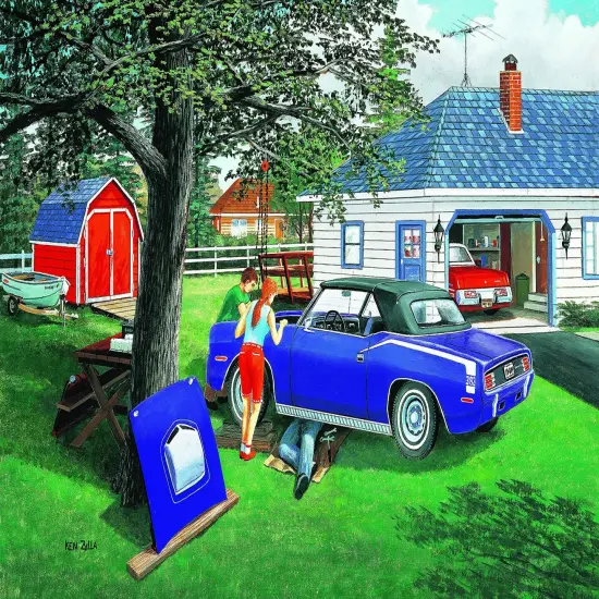 Sunsout Getting Ready to Go 300 pc Jigsaw Puzzle 39943 {1}