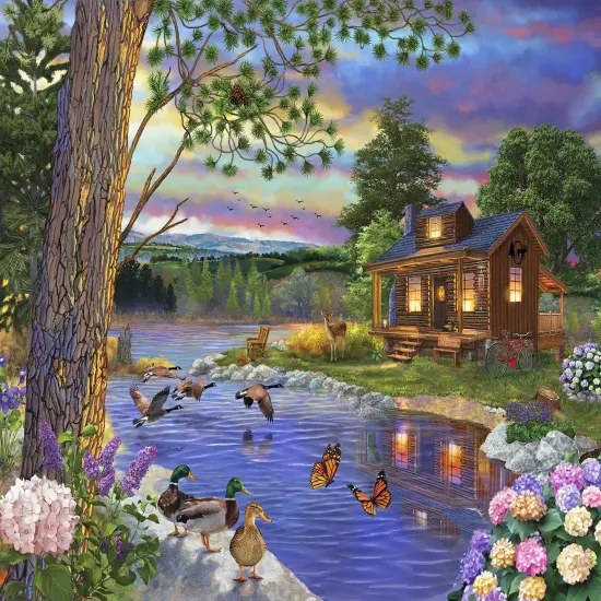 Sunsout Peace River 1000 pc Jigsaw Puzzle 31405 {1}
