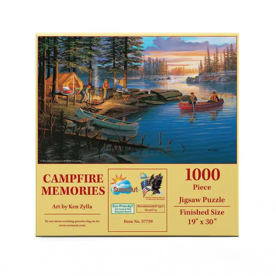 Sunsout Campfire Memories 1000 pc Jigsaw Puzzle 37739 {4}