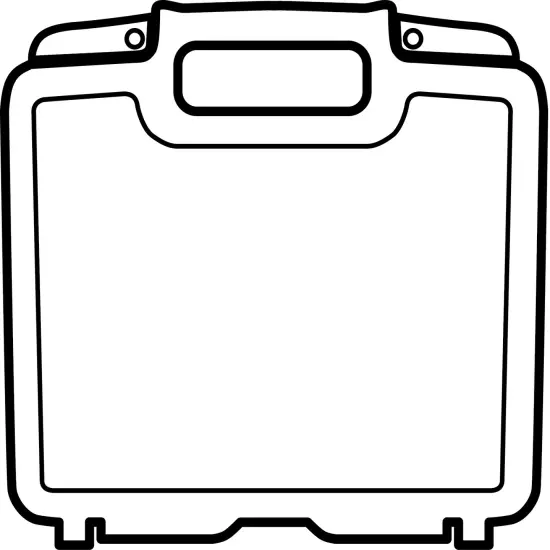 ArtBin Quick View Deep Base Carrying Case-10.25"X3.25"X9.625" Translucent {4}