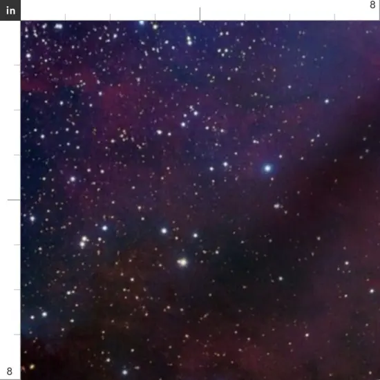 Various Fabrics by the Yard or Fat Quarter Purple, Galaxy, Celestial, Nebula, Stars, Sky, Space Custom Printed Fabric by Spoonflower {4}