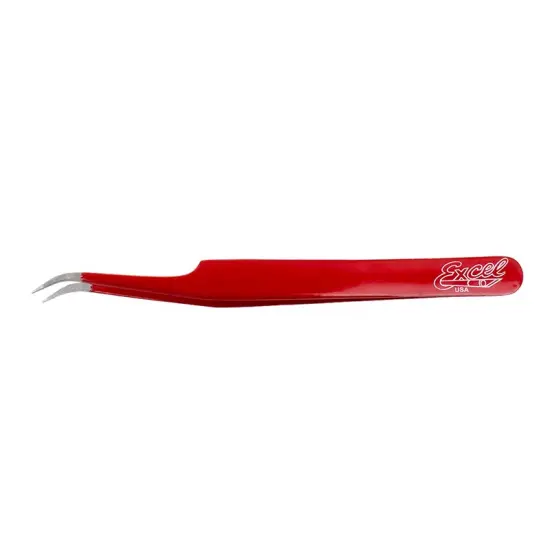 Slant Point Tweezers Red {1}