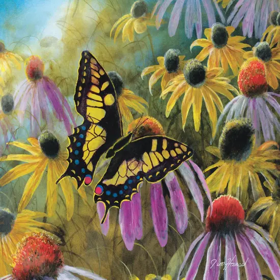 Sunsout Swallowtail Vistor 550 pc Jigsaw Puzzle 67322 {1}