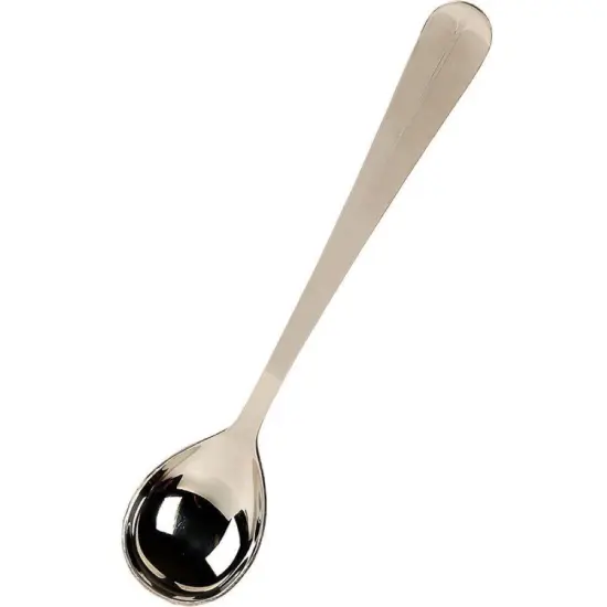 Stainless Steel Jar Serving Spoons 10.75 in Long Handle Set of 2 {4}