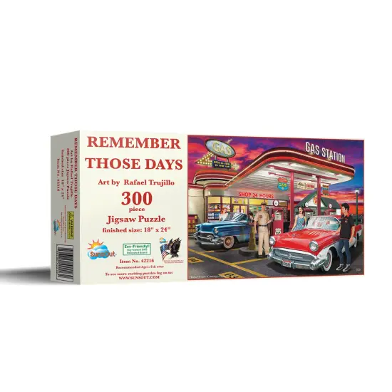 Sunsout Remember Those Days 300 pc Jigsaw Puzzle 42216 {3}