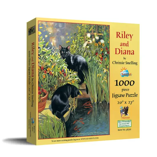 Sunsout Riley and Diana 1000 pc Jigsaw Puzzle 36791 {3}