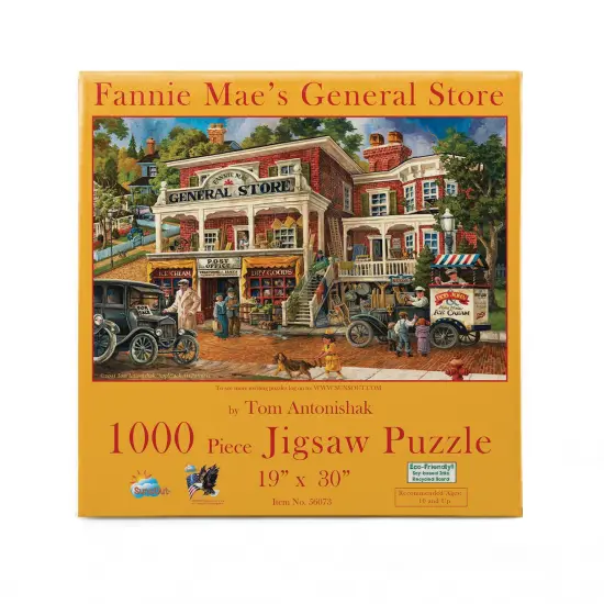 Sunsout Fannie Mae's General Store 1000 pc Jigsaw Puzzle 56073 {3}