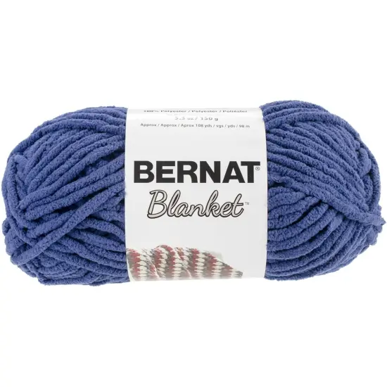 Multipack of 6 - Bernat Blanket Yarn-Navy {2}
