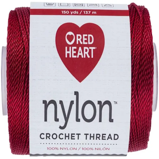 Red Heart Nylon Crochet Thread Size 18 {2}