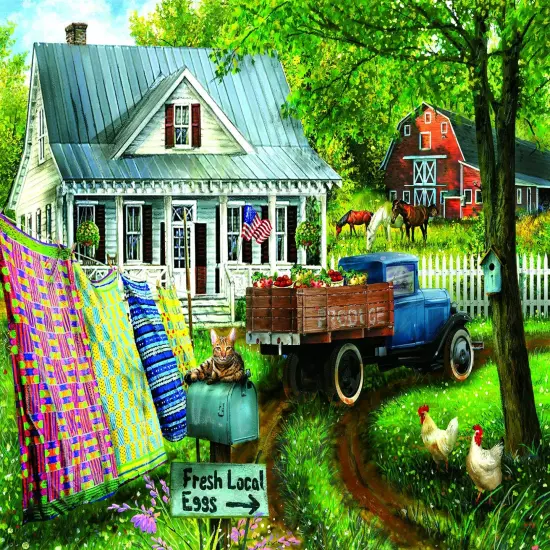 Sunsout Countryside Living 1000 pc Jigsaw Puzzle 28771 {1}