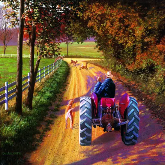Sunsout A Ride Down Memory Lane 1000 pc Jigsaw Puzzle 50161 {1}