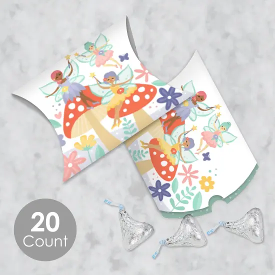 Big Dot of Happiness Let's Be Fairies - Favor Gift Boxes - Fairy Garden Birthday Party Petite Pillow Boxes - Set of 20 {3}