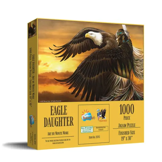 Sunsout Eagle Daughter 1000 pc Jigsaw Puzzle 21743 {3}